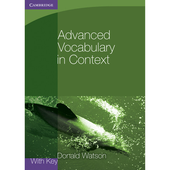 Cambridge International Advanced Vocabulary in Context, With Key - ISBN 9780521140447