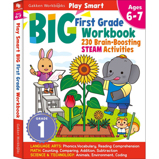 Play Smart Big First Grade Workbook - ISBN 9784056212440