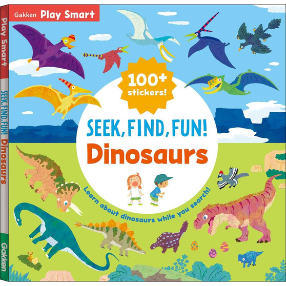 Seek, Find, Fun! Dinosaurs - ISBN 9784056212518