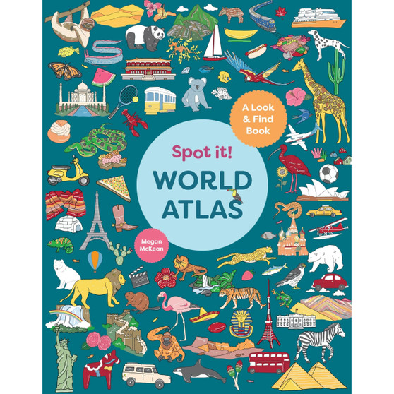 Spot It! World Atlas: A Look-and-Find Book - ISBN 9781741178982