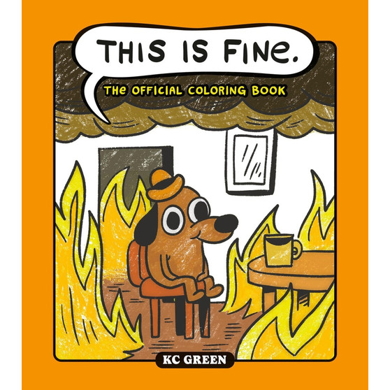 This Is Fine: The Official Coloring Book - ISBN 9798894143163