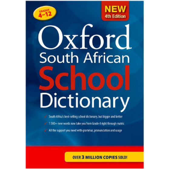 Oxford South African School Dictionary 4th Edition (Paperback) - ISBN 9780190731809 Oxford South African School Dictionary 4th Edition (Paperback) - ISBN 9780190731809