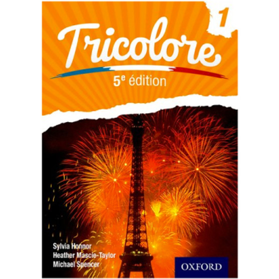 Oxford IGCSE Tricolore 1 Student Book (5th Edition) - ISBN 9781408524183