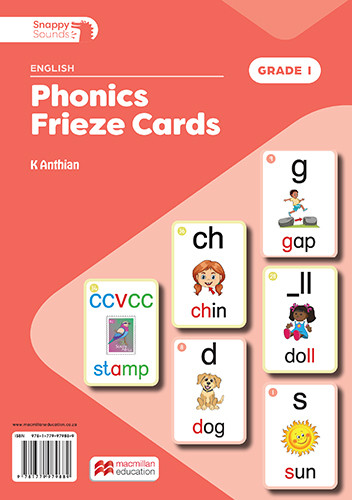 Snappy Sounds English First Additional Language Grade 1 Phonics Frieze Cards (2026 edition) - ISBN 9781779979889