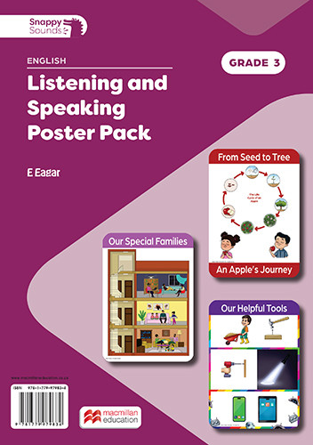 Snappy Sounds English First Additional Language Grade 3 Listening and Speaking Poster Pack (2026 edition) - ISBN 9781779979834