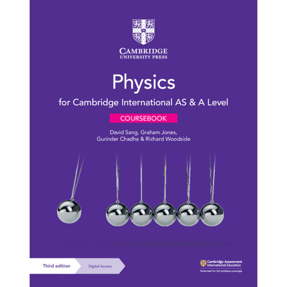 Cambridge International AS & A Level Physics Coursebook with Digital Access (2 Years) - ISBN 9781108859035