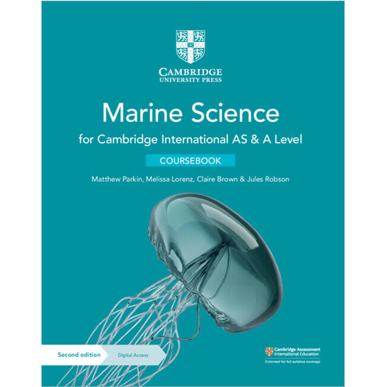 Cambridge International AS & A Level Marine Science Coursebook with Digital Access (2 Years) - ISBN 9781108866064