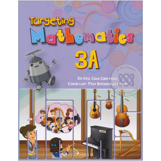 Targeting Mathematics Textbook 3A - ISBN 9789814448505