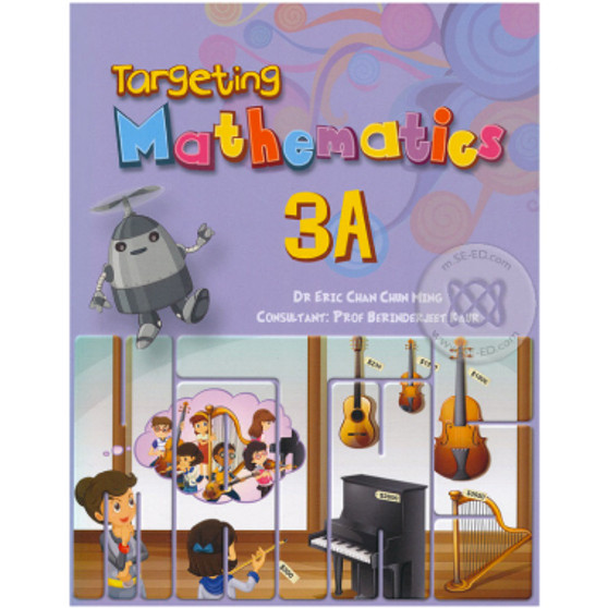 Singapore Maths Primary Level - Targeting Mathematics Textbook 3A - ISBN 9789814448505