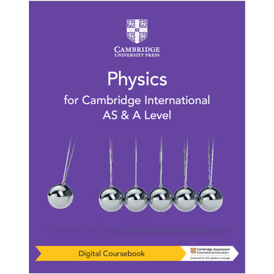 Cambridge International AS & A Level Physics Digital Coursebook (2 Years) - ISBN 9781108796521