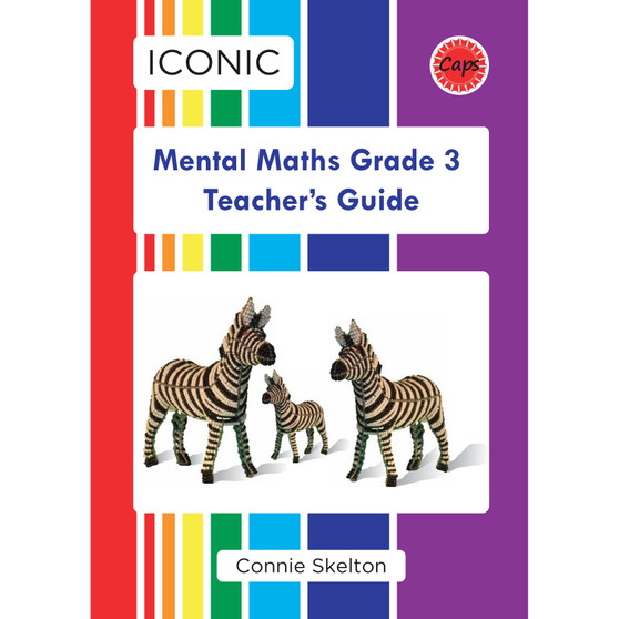 Iconic Mental Maths Grade 3 Teacher's Guide CD - ISBN 9780992239459