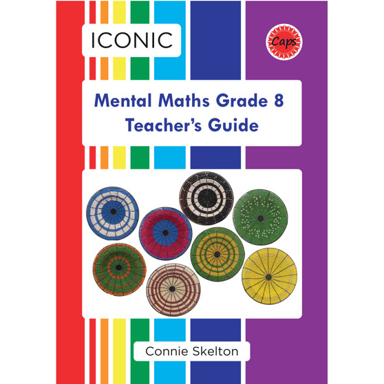 Iconic Mental Maths Grade 8 Teacher's Guide CD - ISBN 9781928360001