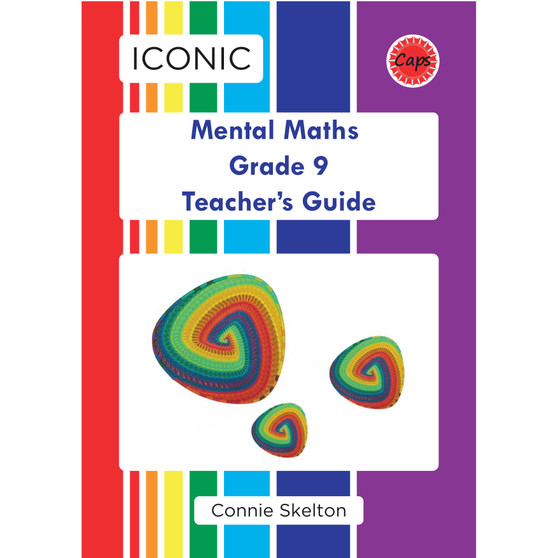 Iconic Mental Maths Grade 9 Teacher's Guide CD - ISBN 9781928360070