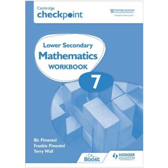 Hodder Cambridge Checkpoint Lower Secondary Mathematics Workbook 7 - ISBN 9781398301269