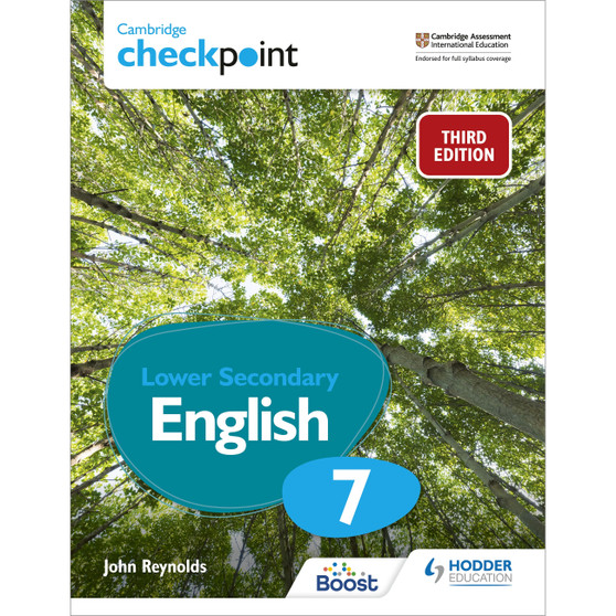 Hodder Checkpoint Lower Secondary Stage 7 English Student's Book (3rd edition) - ISBN 9781398300163