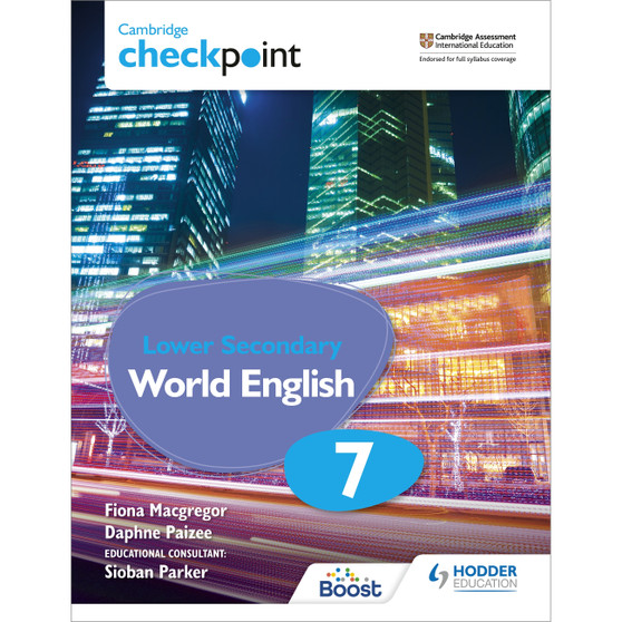 Hodder Checkpoint Lower Secondary Stage 7 World English Student's Book - ISBN 9781398311411