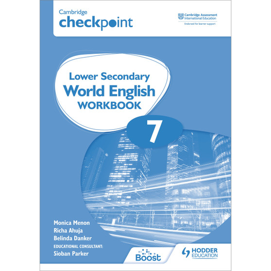 Hodder Checkpoint Lower Secondary World English Stage 7 Workbook - ISBN 9781398311350
