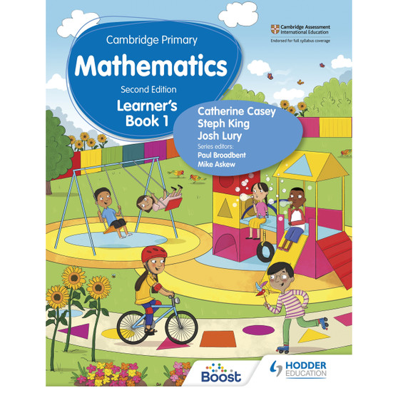 Hodder Cambridge Primary Maths Learner's Book 1 (2nd edition) - ISBN 9781398300903