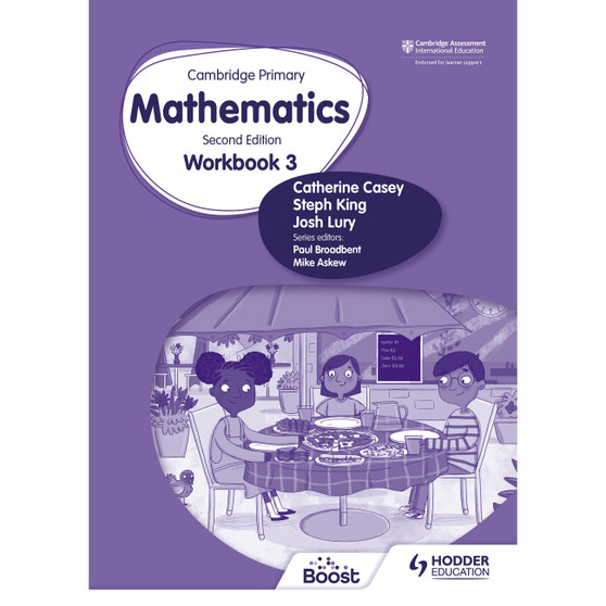 Hodder Cambridge Primary Maths Workbook 3 (2nd edition) - ISBN 9781398301184