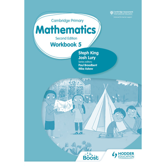 Hodder Cambridge Primary Maths Workbook 5 (2nd edition) - ISBN 9781398301221
