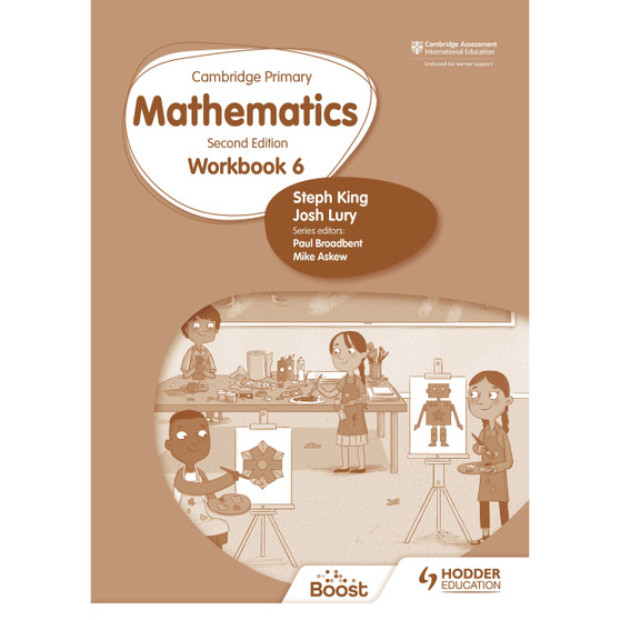 Hodder Cambridge Primary Maths Workbook 6 (2nd edition) - ISBN 9781398301245