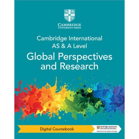 DIGITAL - Cambridge AS & A Level Global Perspectives and Research Digital Coursebook (2 years) - ISBN 9781108821704