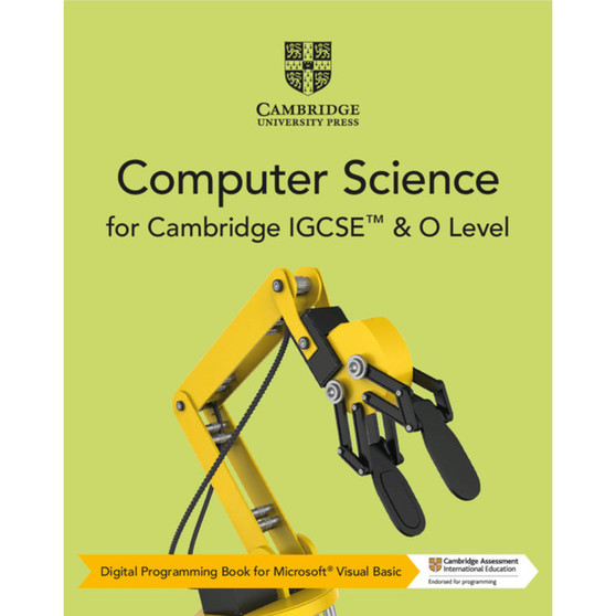 DIGITAL - Cambridge IGCSE™ and O Level Microsoft® Visual Basic Computer Science Digital Programming Book (2 years) - ISBN 9781108940849