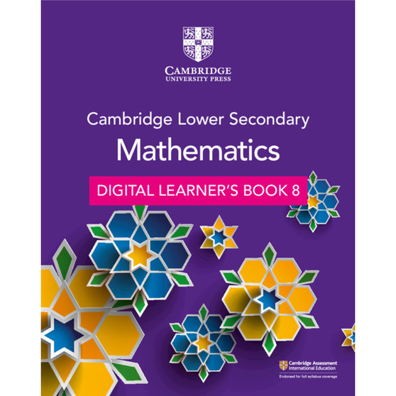 DIGITAL - Cambridge Lower Secondary Stage 8 Mathematics Digital Learner’s Book (1 Year) - ISBN 9781108746427