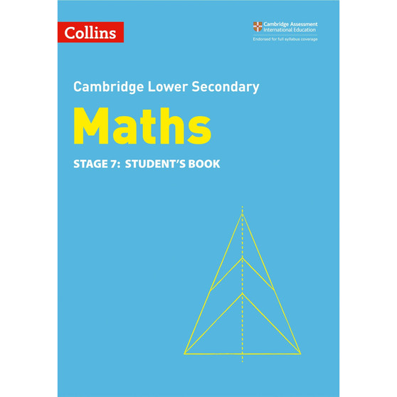 Collins Cambridge Lower Secondary Maths Stage 7 Student's Book (2nd ed - ISBN 9780008340858