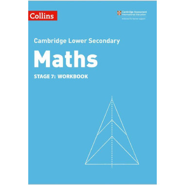 Collins Cambridge Lower Secondary Maths Stage 7 Workbook (2nd edition) - ISBN 9780008378561