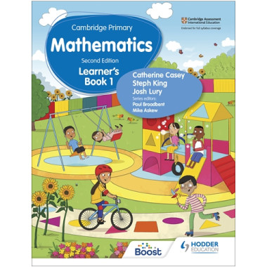 DIGITAL - Hodder Cambridge Primary Mathematics Stage 1 Student's Boost eBook (2nd edition) - ISBN 9781398300934