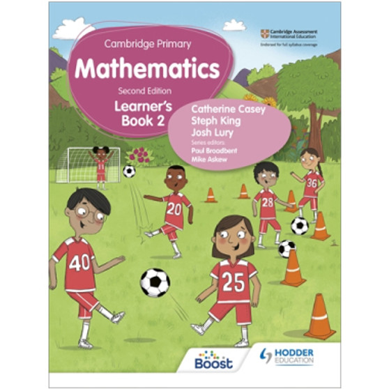 Hodder Cambridge Primary Mathematics Stage 2 Student's Boost eBook (2nd Edition) - ISBN 9781398300972 Hodder Cambridge Primary Mathematics Stage 2 Student's Boost eBook (2nd Edition) - ISBN 9781398300972
