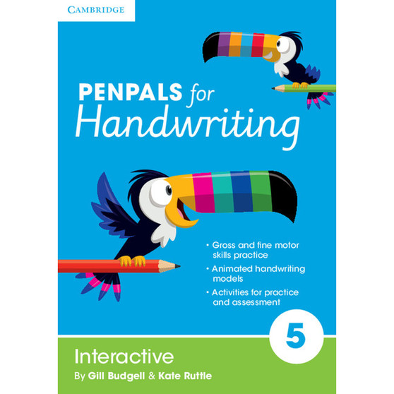 Cambridge Penpals for Handwriting Year 5 Interactive (2nd edition) - ISBN 9781845653279