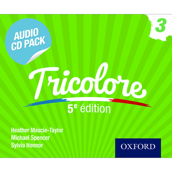 Oxford Tricolore Audio CD Pack 3 (5th edition) - ISBN 9781408527429