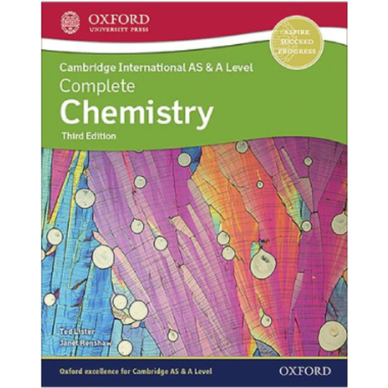 Oxford Cambridge International AS & A Level Complete Chemistry Coursebook - ISBN 9781382005319