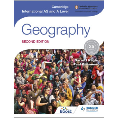 DIGITAL - Hodder Cambridge International AS and A Level Geography Boost eBook (2nd edition) - ISBN 9781398370807
