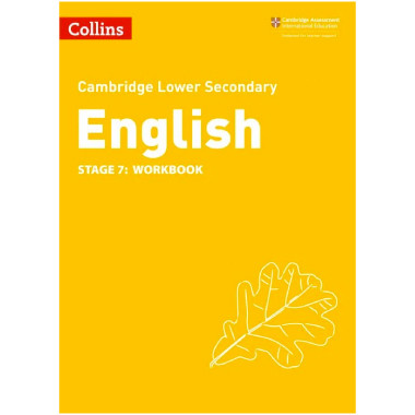 Collins Cambridge Lower Secondary English Workbook Stage 7 - ISBN 9780008364175