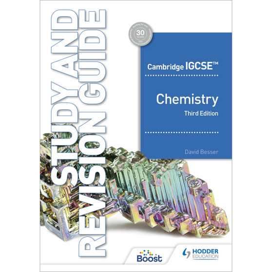 Hodder Cambridge IGCSE™ Chemistry Study and Revision Guide (3rd edition) - ISBN 9781398361362