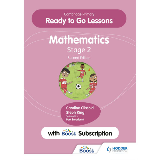 Hodder Cambridge Primary Ready to Go Lessons for Mathematics 2 with Boost Subscription Teacher's Resource (2nd edition) - ISBN 9781398351264