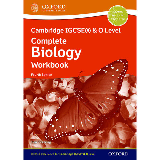 Oxford Cambridge IGCSE® & O Level Complete Biology: Workbook (4th edition) - ISBN 9781382005838