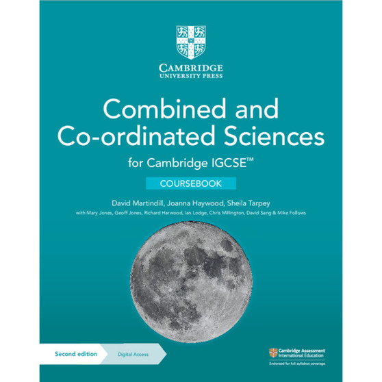 Cambridge IGCSE™ Combined and Co-ordinated Sciences Coursebook with Digital Access (2 Years) - ISBN 9781009311281