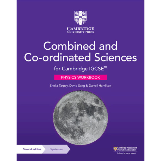 Cambridge IGCSE™ Combined and Co-ordinated Sciences Physics Workbook with Digital Access (2 Years) - ISBN 9781009311342