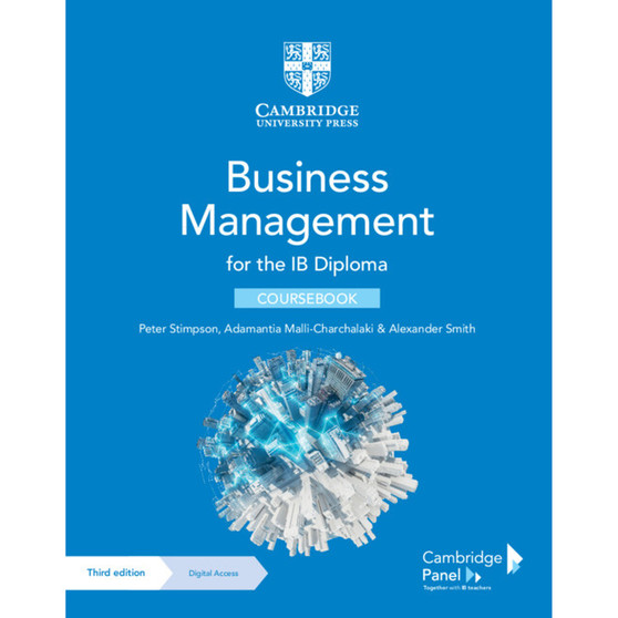 Cambridge Business Management for the IB Diploma Coursebook with Digital Access (2 Years) - ISBN 9781009053570