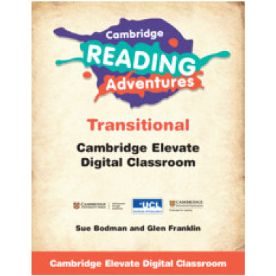 DIGITAL * - Cambridge Reading Adventures Green to White Bands Transitional Digital Classroom (1 Year Site Licence) (via email) - ISBN 9781108465625 DIGITAL * - Cambridge Reading Adventures Green to White Bands Transitional Digital Classroom (1 Year Site Licence) (via email) - ISBN 9781108465625