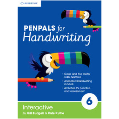 DIGITAL - Penpals for Handwriting Year 6 Interactive Download - ISBN 9781009332392
