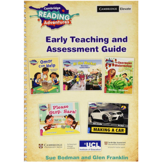 Cambridge Reading Adventures Pink A to Blue Bands Early Teaching and Assessment Guide with Digital Access - ISBN 9781108585101  Cambridge Reading Adventures Pink A to Blue Bands Early Teaching and Assessment Guide with Digital Access - ISBN 9781108585101