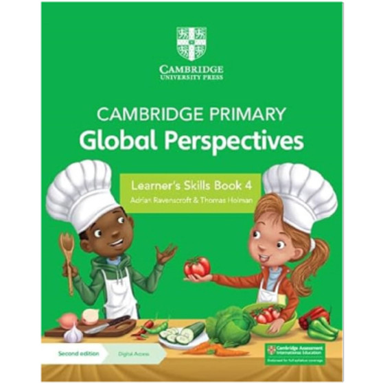 Cambridge Primary Global Perspectives Learner's Skills Book 4 with Digital Access (1 Year)-ISBN 9781009325639