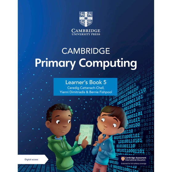 Cambridge Primary Computing Learner's Book 5 with Digital Access (1 Year)-ISBN 9781009309288