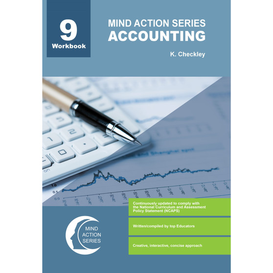 Mind Action Series Accounting Workbook NCAPS (2022) - Grade 9  - ISBN 9781776118946
