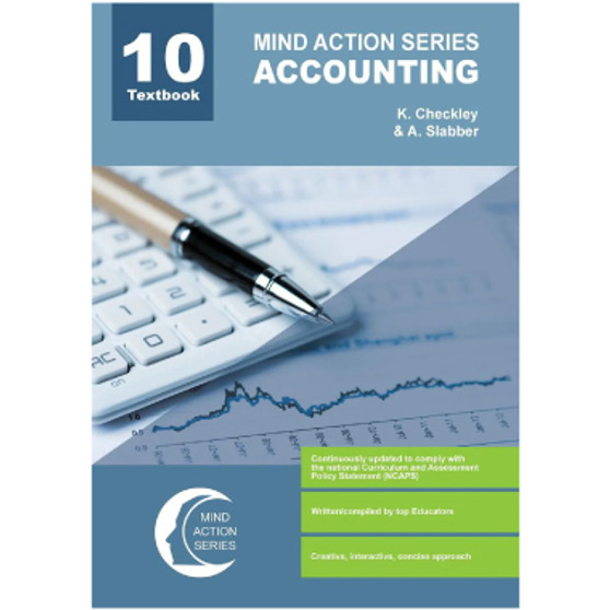 Mind Action Series Accounting Textbook NCAPS (2022) - Grade 10-ISBN 9781776118663